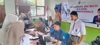Program Jebol Master Go To School Disdukcapil Bengkalis Rekam 114 Pelajar SMAN 1 Bantan